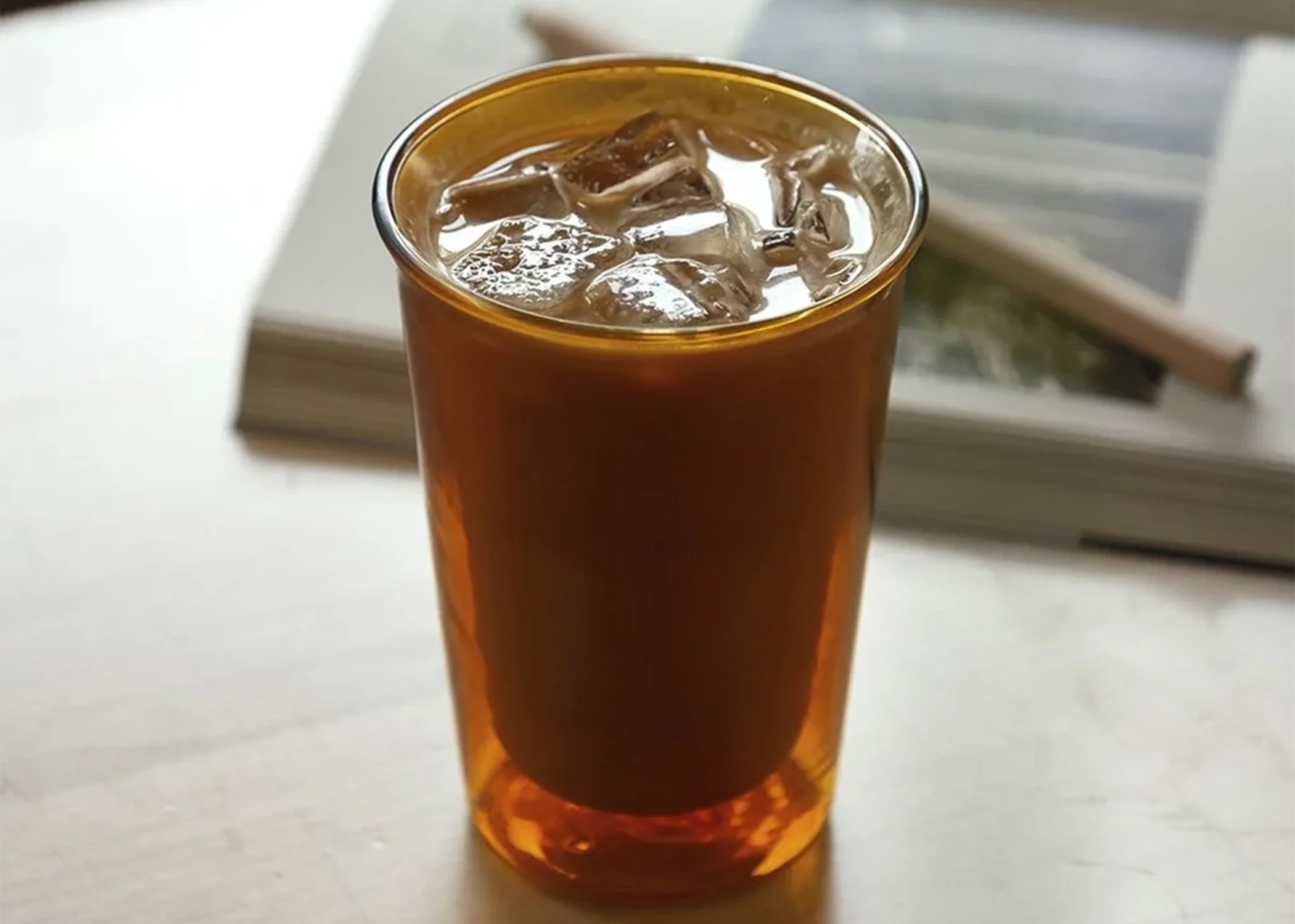 Cast Amber Double Wall Glass 290ml - Image 3