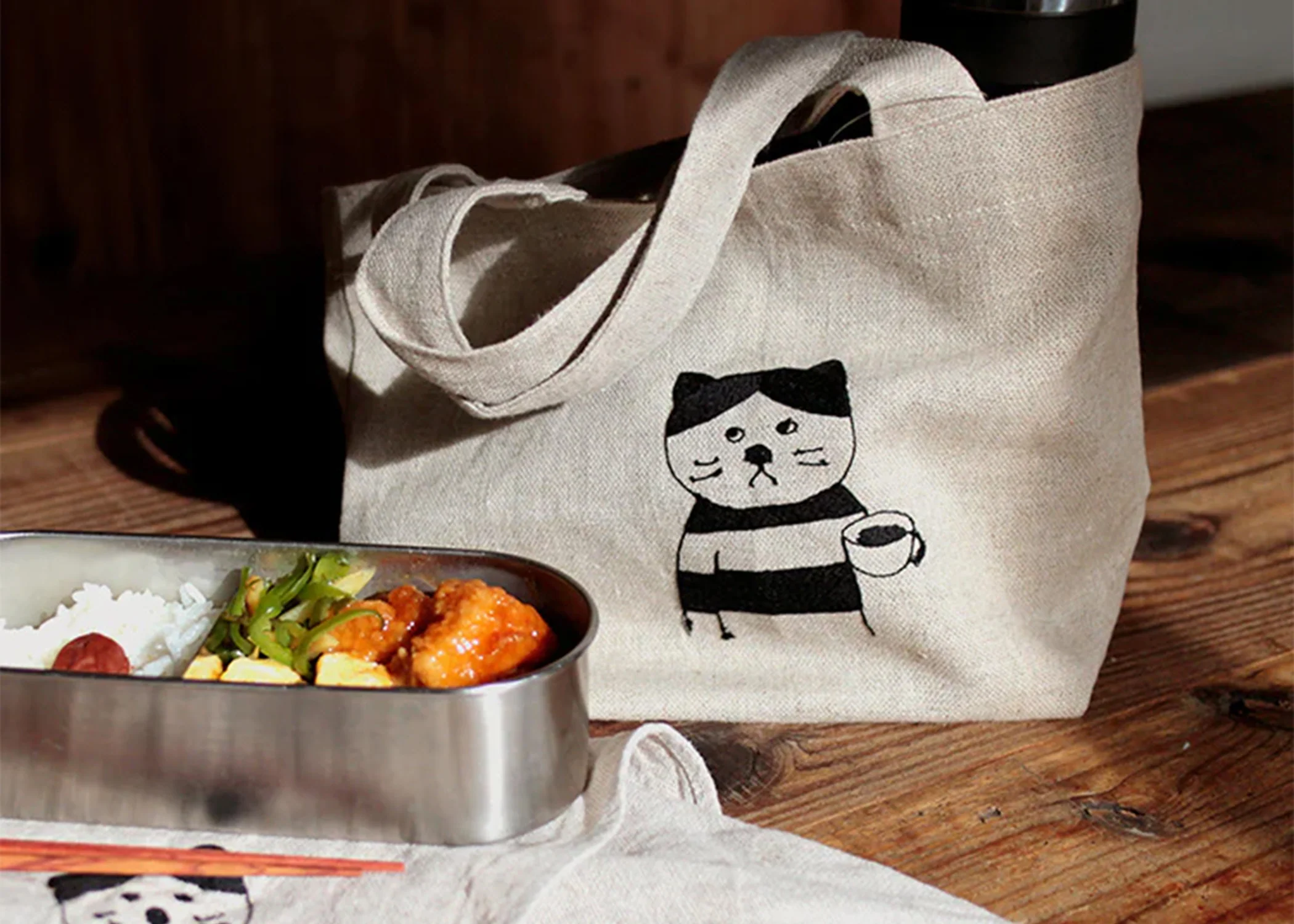 Linen Lunch Bag - Image 7