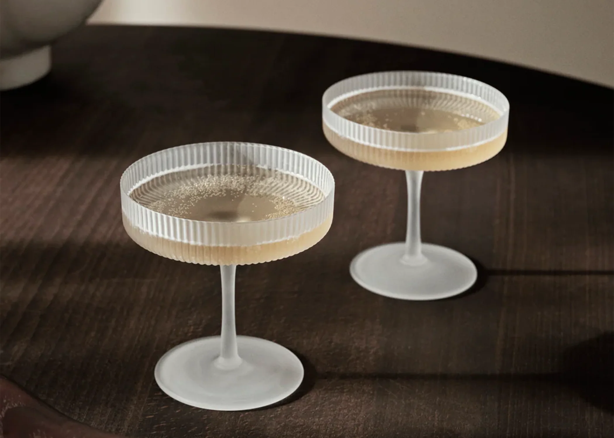 Ripple Champagne Saucers - Image 4