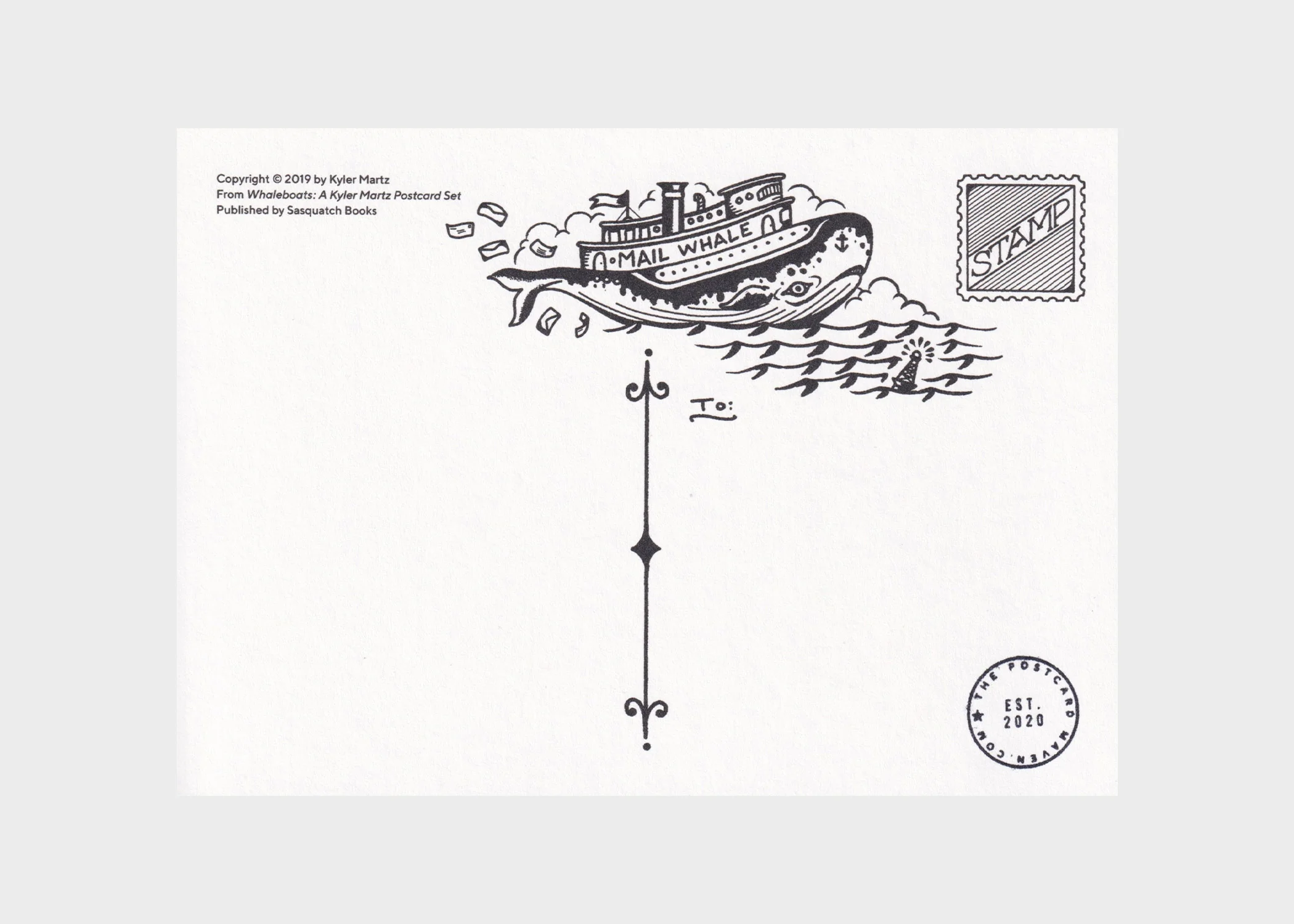 Whaleboats: A Kyler Martz Postcard Set - Image 3